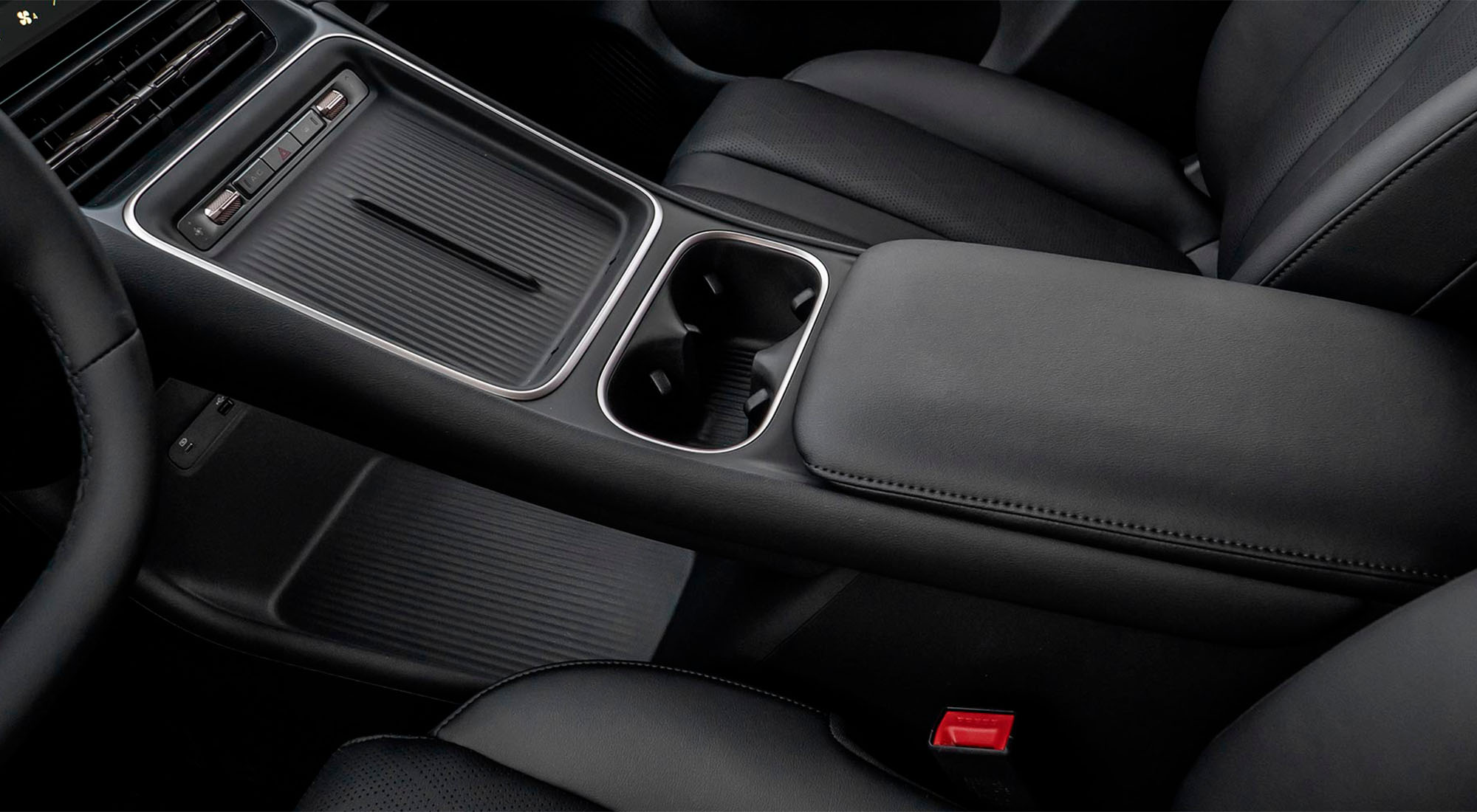 Consola central de la Chevrolet Captiva EV