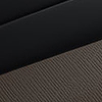 Interior con ecocuero premium negro y café